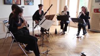 Quintette à Vent d'Hedwige Chrétien (1er mouvement) - Quintette ALLEGRIA