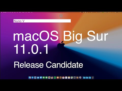 macOS Big Sur 11.0.1 Release Candidate  - First Look