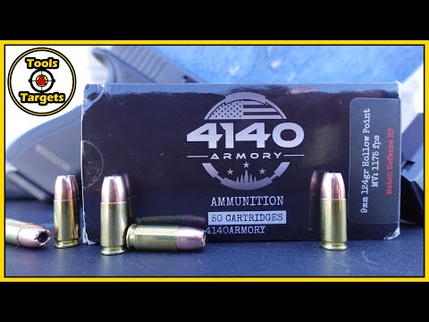 Don't Mess With Texas!...4140 Armory 9MM Self-Defense AMMO Ballistic Gel Test & Review!