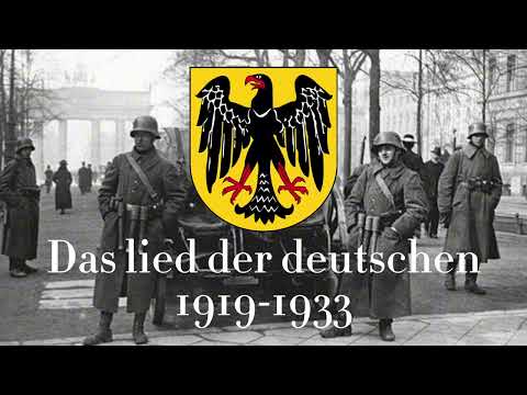 Weimar Republic Anthem (1919-1933) Old Version