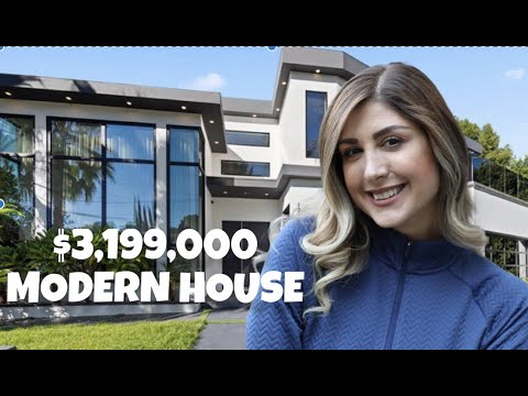 TOURING a $3,199,000 MODERN HOUSE