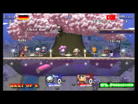 Bo5__Eddy(Snake/MK) vs Roxes(Marth/Snake/Diddy) [MM]