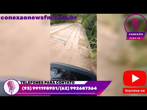 Percorrendo estrada até a Sede do Faina para ver se Arrumaram a Estrad