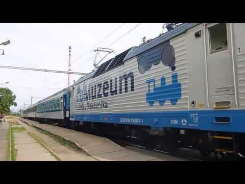 ČD 162.011 - Odjezd vlaku R 883 - Nymburk hl.n., 29.6.2013