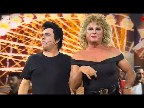 Tali e Quali - Paolantoni e Cirilli imitano Olivia Newton-John e John Travolta - Puntata 14/01/2023