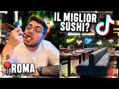 IL SUSHI ALL YOU CAN EAT più FAMOSO di TIKTOK