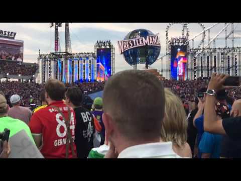 Wrestlemania 33 Opening Video & New Day Entrance