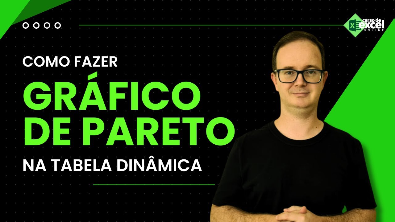 Como Fazer Gráfico de Pareto na Tabela Dinâmica no Excel