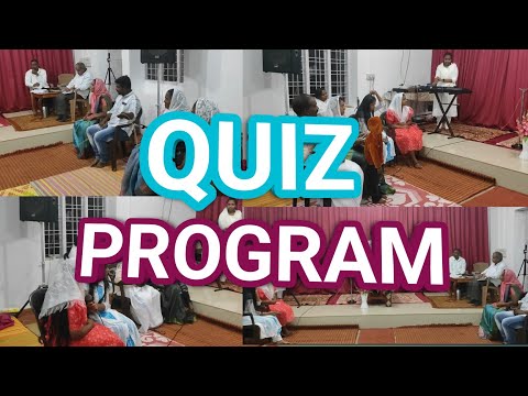 QUIZ PROGRAM | BBA Hebron Worship Centre