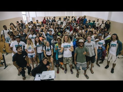 Cape Verde School Visit - GKA Kite-Surf World Tour