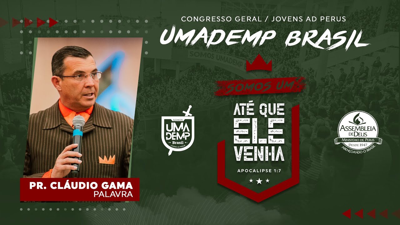 Umademp  Brasil 2019:  Pr. Claudio Gama