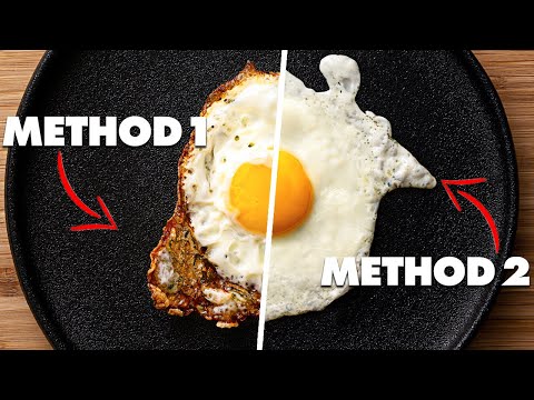 Sunny Side Up Eggs 2 Ways! (How To Make Perfect Sunny Side Up Eggs)