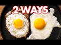 Sunny Side Up Eggs 2 Ways How To Make Perfect Sunny Side Up Eggs