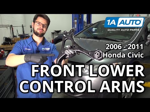 How to Replace Front Lower Control Arms 2006-2011 Honda Civic