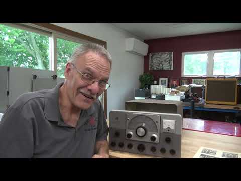 Repair EF Johnson Ranger Tube type Ham transmitter VFO seized band switch difficult operation