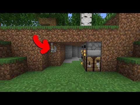 Jeg Fandt Min VENS Hemmelige Base I Minecraft!