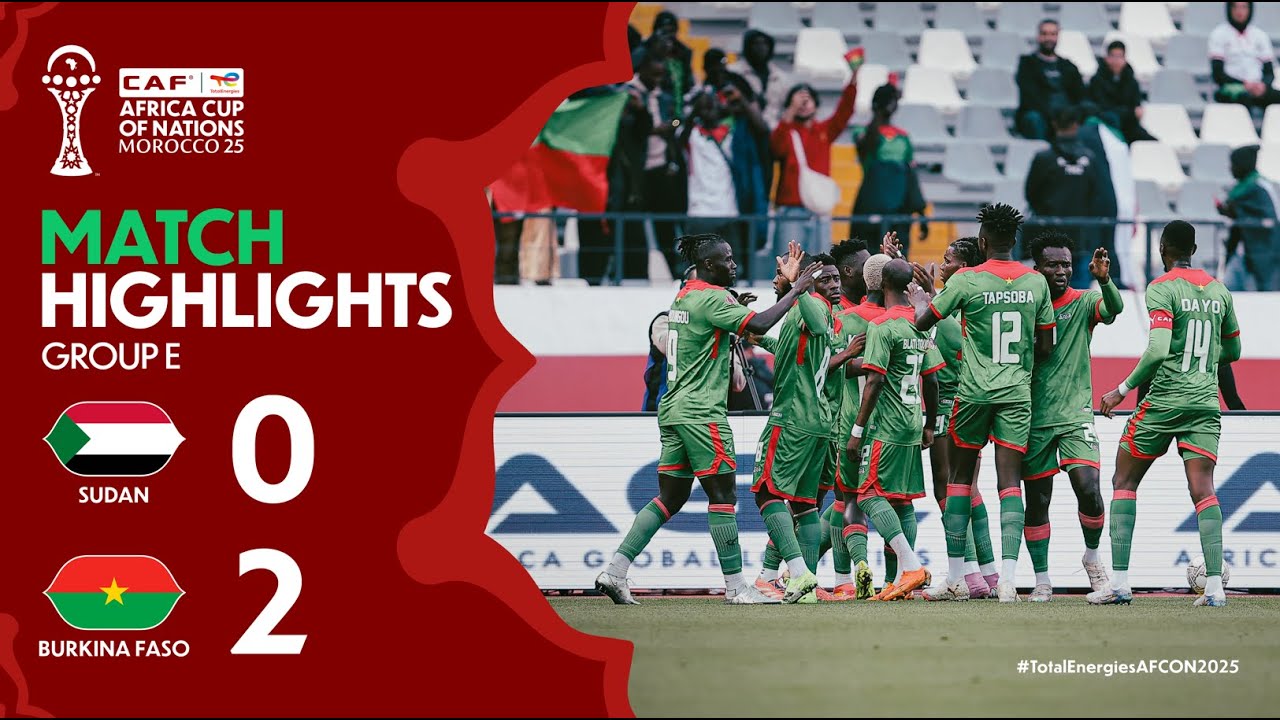 Sudan vs Burkina Faso Highlights