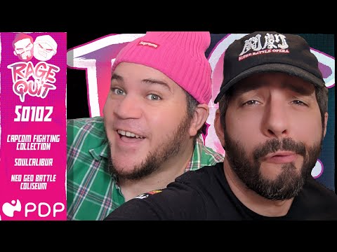 RAGE QUIT EP2 Ft. Mr Quaraté: Capcom Fighting Collection, SoulCalibur, NeoGeo Battle Coliseum…