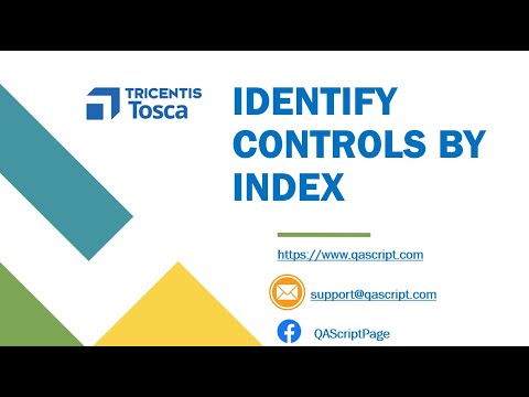 Tosca Tutorial | Lesson 8 - Identify Controls By Index | Duplicate Controls |