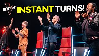 HIGH NOTES That Triggered INSTANT 4 Chair Turns on The Voice | Top 5