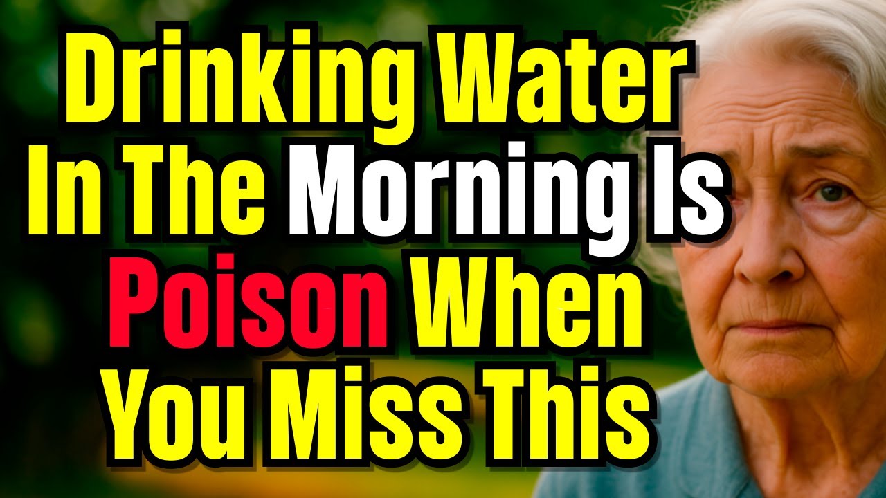 5 Dangerous Mistakes Seniors Make When Drinking Water in the Morning and How to Avoid Them!
