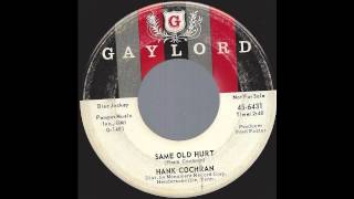 Hank Cochran - Same Old Hurt - &#39;63 Country on Gaylord DJ / Promo label