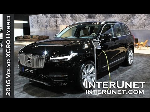2016 Volvo XC90 T8 - new plug-in hybrid SUV