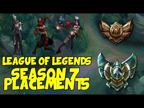 Season 7 Start - How My Provisionals Went - League Of Legends