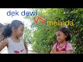 BERMAIN KELERENG Pertarungan Seru Dek Dewi Vs Melinda Lucu Banget Menyentil Kelereng