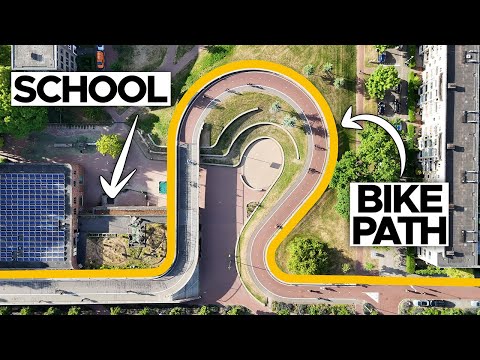 Bike Path on a School? | NL by Bike - Day 3