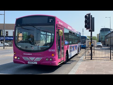 [Kickdown] First South Yorkshire | KX05 MJJ - 66966 | Volvo B7RLE Wright Eclipse Urban [€3 - ZF)