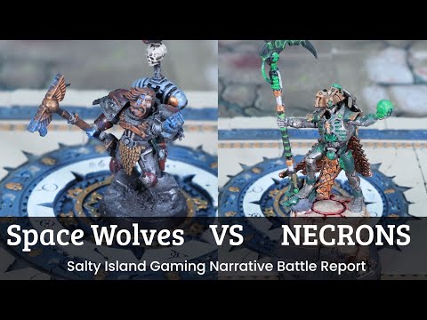 9th Edition Battle Report - Space Wolves vs Necrons