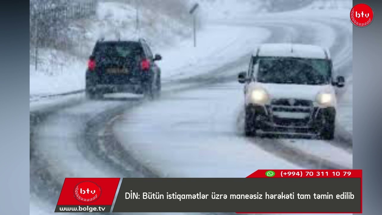 DİN: Bütün istiqamətlər üzrə maneəsiz hərəkəti tam təmin edilib