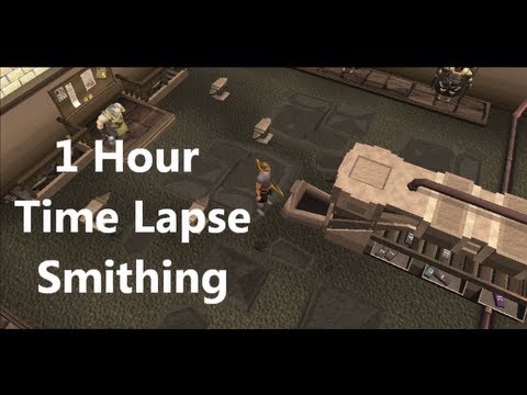 1 Hour Time Lapse Smithing Iron Ingot