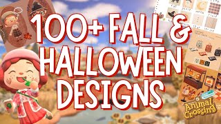 OVER 100 Fall & Halloween Custom Design Codes for 2024! | ACNH | Animal Crossing New Horizons