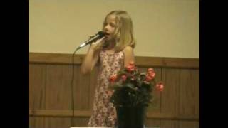 Jackie Evancho - Think of Me - 9 years old