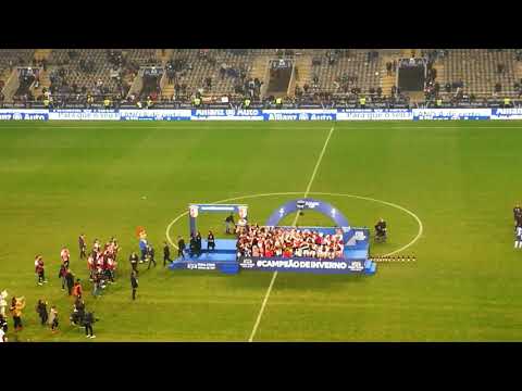 Entrega da Taça da Liga ao SC Braga