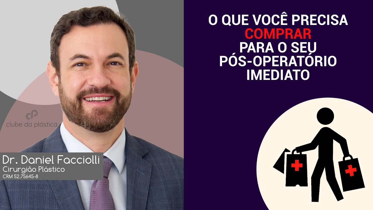 Clube da Plástica: o que você precisa comprar para o seu pós-operatório imediato