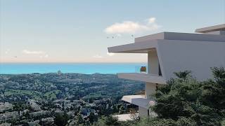 High end apartments and penthouses with a maximum of privacy and stunning sea views