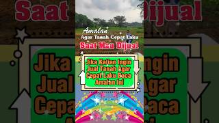 Download lagu Jika Kalian Ingin Jual Tanah Agar Cepat Laku Baca Amalan #islam #religion #amalan #doa mp3