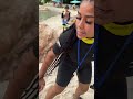 Mom And Dad Catch Son Trying To Get In The Water With Sharks Shorts
