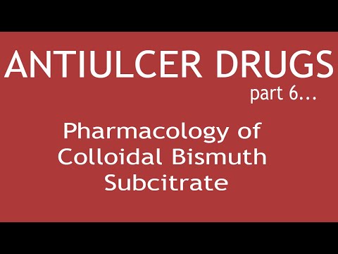 BIS Alpha Colloidal Bismuth Subcitrate Tablets