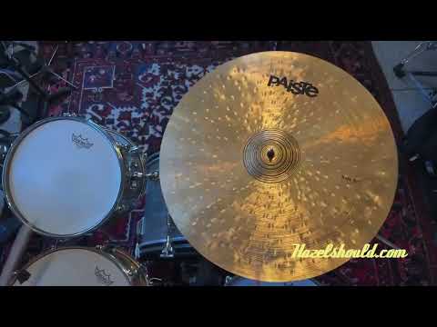 Paiste TRADITIONAL PROTOTYPE 20” LIGHT COMPLEX Ride 2250 g Unique Profile! Wide Lathe Bell! Great Definition w Broad Spread image 6