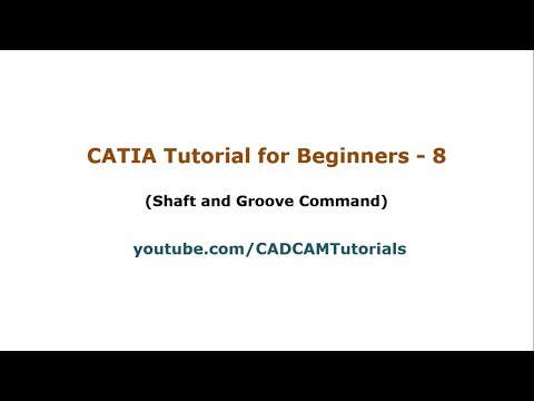 CATIA Tutorials for Beginners 1