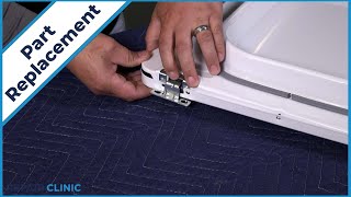 GE Dryer Door Hinge Replacement WE01X25317