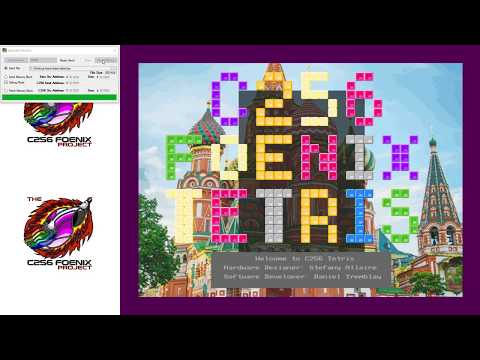 C256 Foenix Tetris