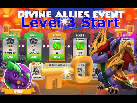 Divine Allies Event-Dragon Mania legends | New Chrono Divine Event | Chrono Erlang Shen Dragon | DML