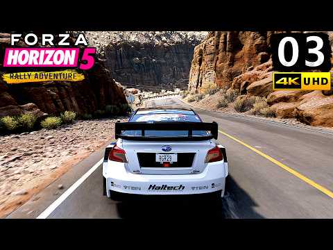 Forza Horizon 5 Rally Adventure Gameplay Walkthrough Part 3 - PC 4K 60FPS No Commentary