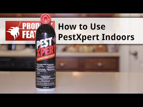  PestXpert Foaming Insect Killer Indoor Use Video 