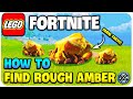 How to Find Amber in LEGO FORTNITE (Make Cut Amber)
